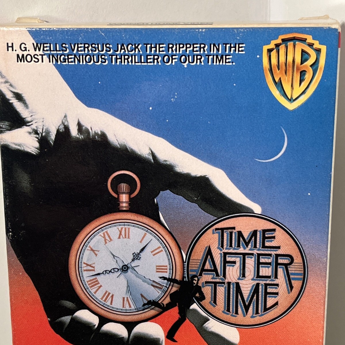 Time After Time (VHS) HG Wells VS Jack the Ripper Malcolm McDowell