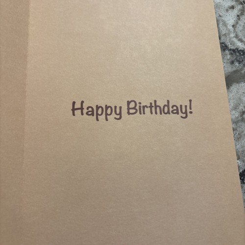 Birthday Funny Dog Something Important To Say.. 5'x7.75" Stockwell Greeting Card - 第 6/12 張圖片