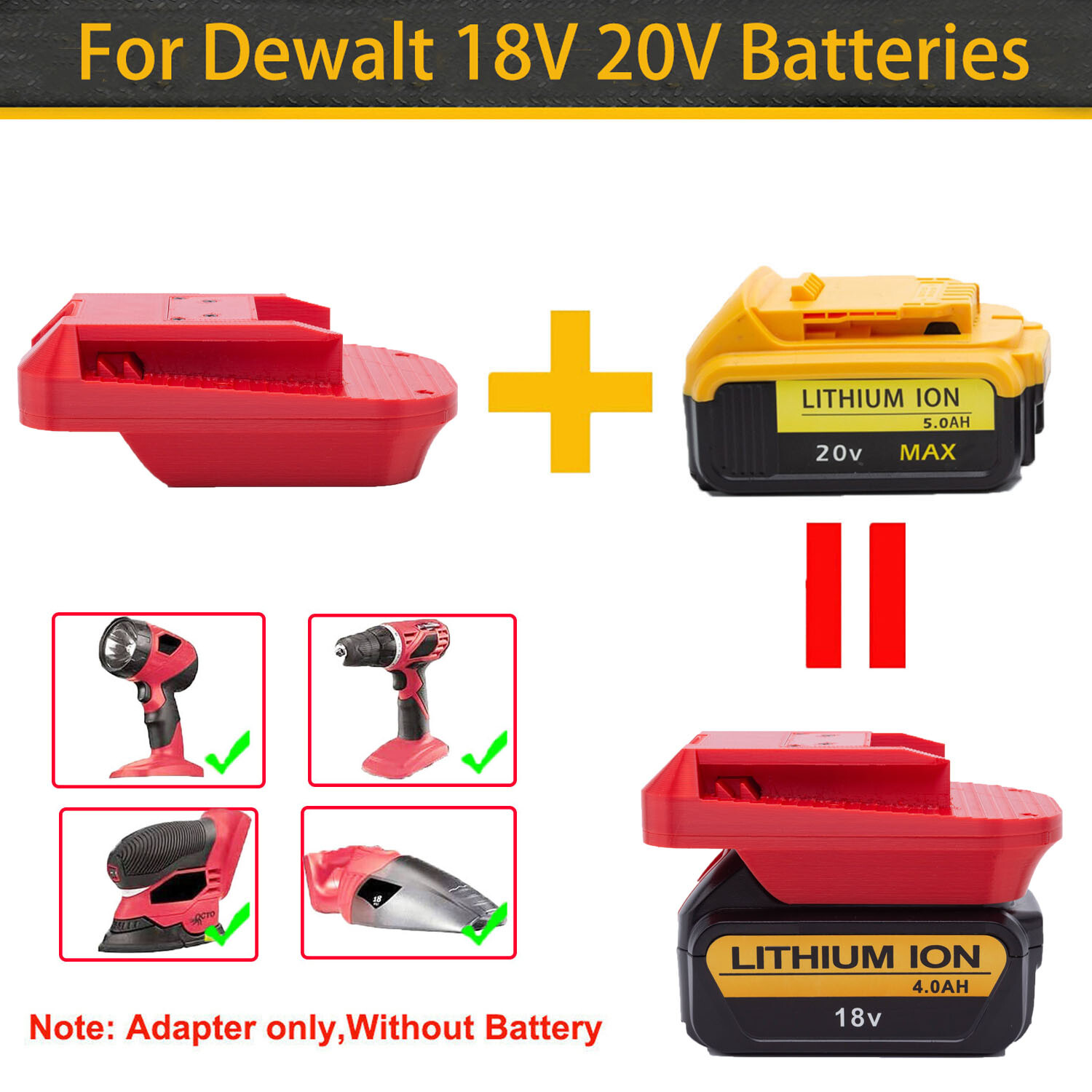 Sécateur Sans Fil Nu Pour Batterie Dewalt 18V-20V Li-Ion - Neuf, Compatible