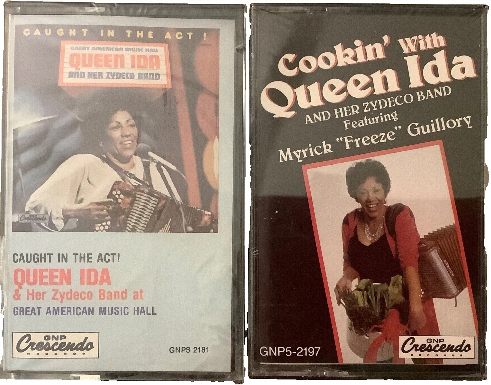 Reina de casetes de música blues