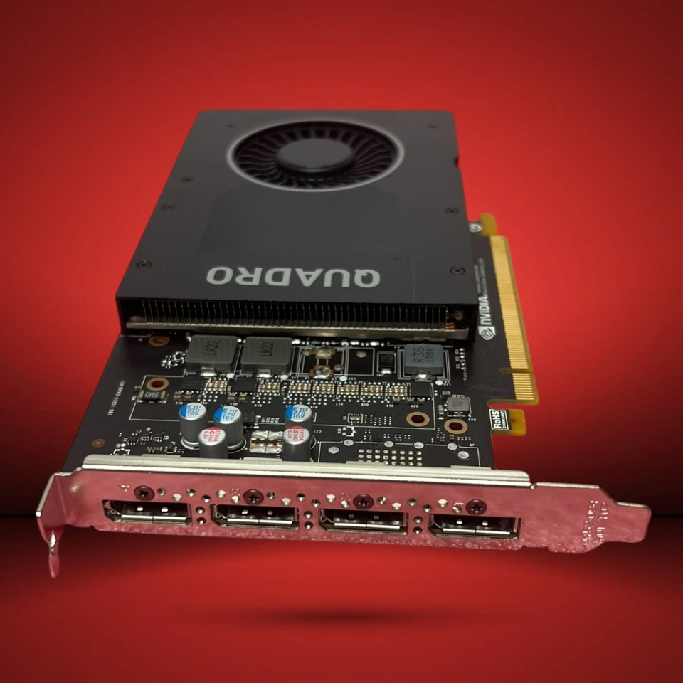 NVIDIA Quadro P2000 5GB GDDR5 Professional Graphics Card – High-Performance WS - Image 2 of 4