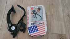 hands free shoulder pad for camcorder opened but not used