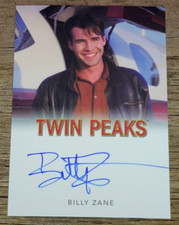 2019 Twin Peaks Archives Billy Zane Archive Box Exclusive Autograph