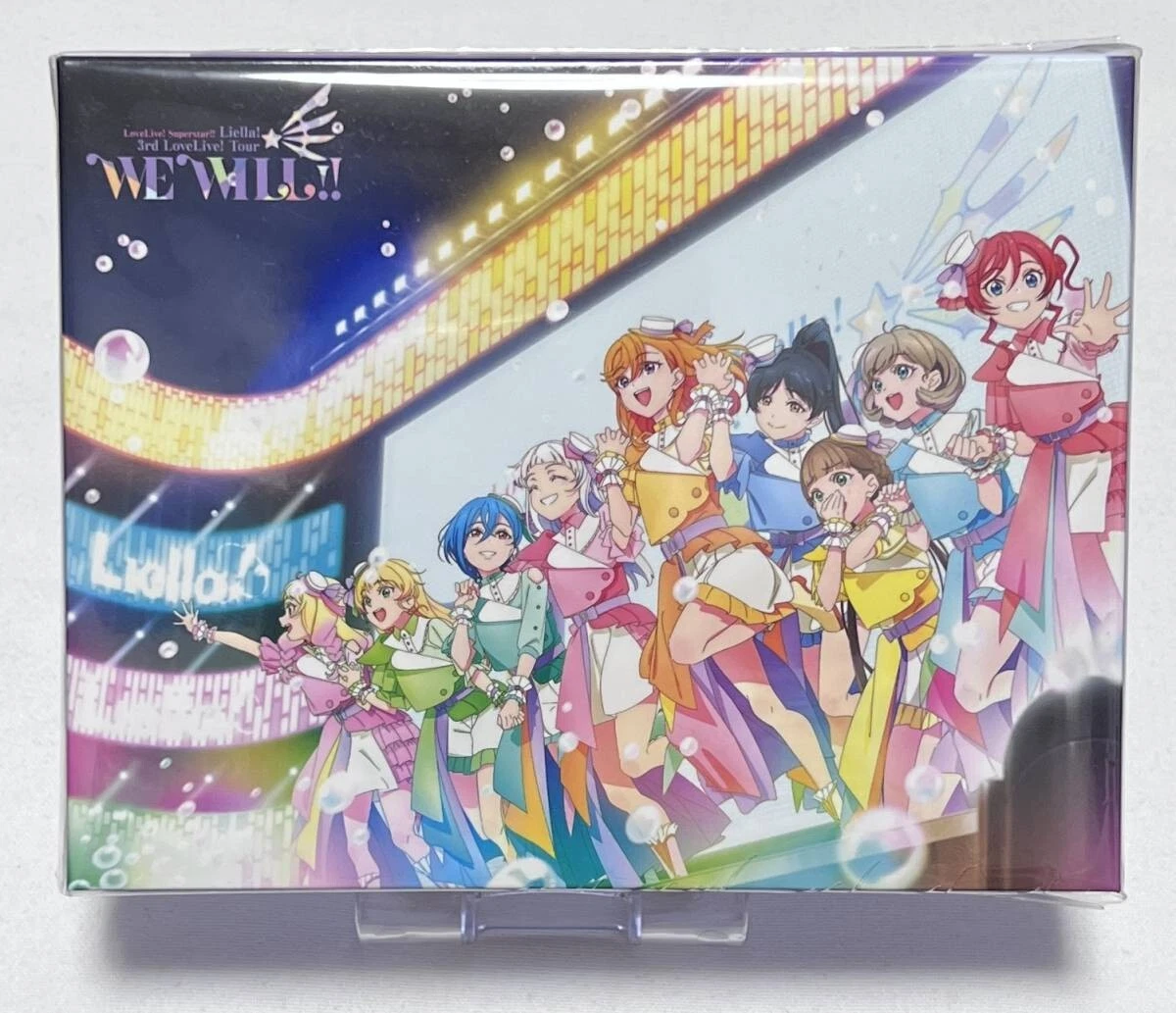 Love Live Superstar Liella 3rd LoveLive Tour WE WILL Blu-ray Memorial Box Japan Love Live Superstar Liella 3rd LoveLive Tour WE WILL Blu-ray Memorial Box Japan