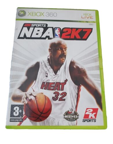 NBA 2K7 (Microsoft Xbox 360 2006) POSTE BRITANNIQUE GRATUIT complet avec manuel - Photo 1/1