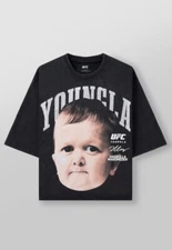 YOUNGLA UFC™ FIGHTER HASBULLA TEE LARGE SOLD OUT BRAND NEW