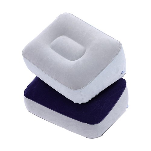 Almohada portátil suave reposapiés PVC inflable reposapiés almohada plegable A9O3 R7I1 - Imagen 6 de 20