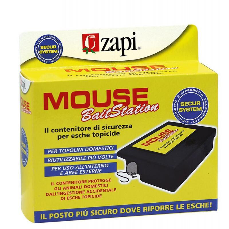 ZAPI - 106913 - Mouse Bait Station Contenitore per esche topicide
