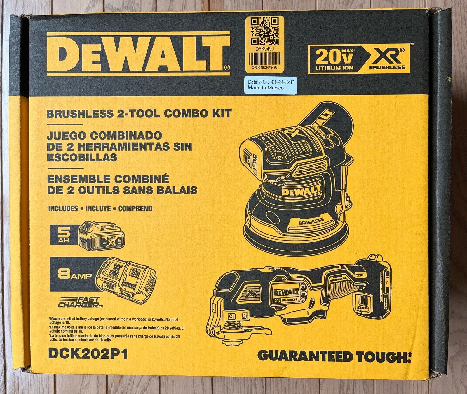 DEWALT 20V MAX XR Cordless Woodworking Kit Piece DCK202P1 Brand New Best  Offer eBay