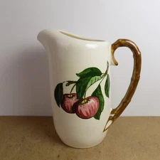Metlox Poppytrail California Apple Large Pitcher Vintage Ceramic