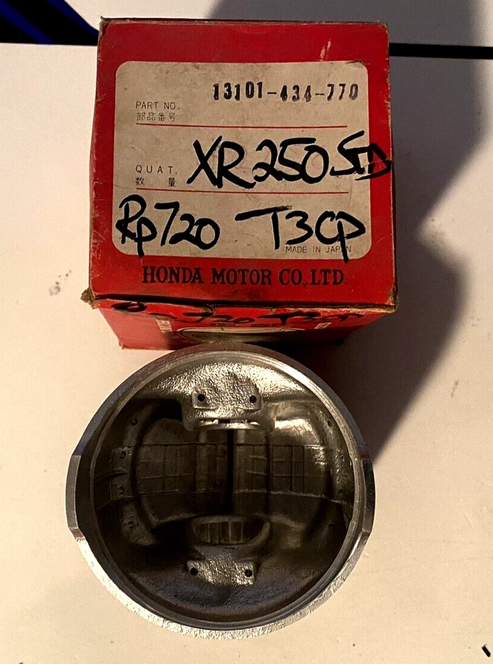 1979-1983 XR250R,PISTON (STD), 13101-434-770, RP720 T3CP.Genuine Honda Parts NOS - Image 4 of 4