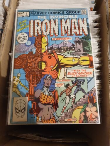 The Invincible Iron Man #5 King Size Annual Marvel - Photo 1 sur 1