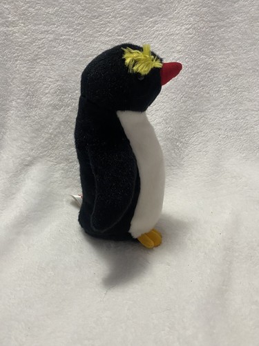 Aurora RockHopper Penguin Plush Stuffed Animal Toy Black And White - Picture 2 of 4