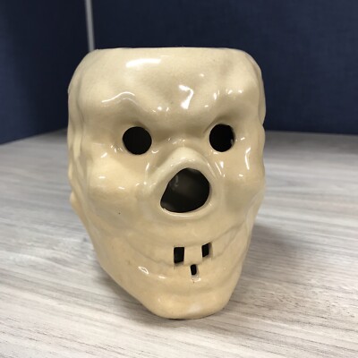 Vintage Skull Tiki Mug Otagiri Import Co Japan Skeleton Hawaii