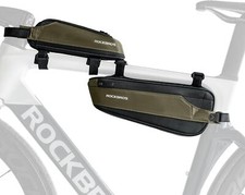 ROCKBROS Bike Frame Bag Triangular Tube Bag Road Combo Pouch 0.65/1.4LWaterproof