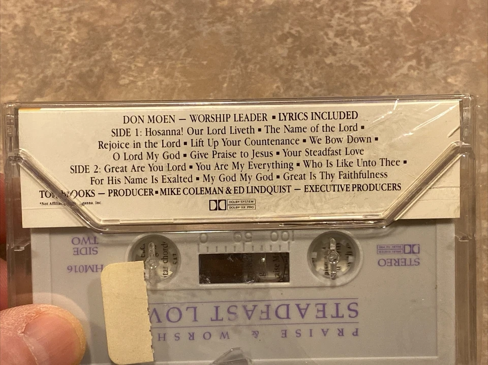 Brand New Sealed PRAISE & WORSHIP  "Steadfast Love"  Cassette  Integrity Music - Image 3 of 4