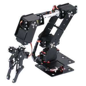 Rc Intelligente Robot 6 Axis Robotics Braccio Meccanico Per Arduino 4 Dof Kit Fai Da Te Ebay