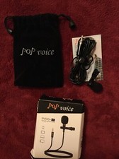 PoP Voice PV510 Professional Lavalier Lapel Microphone for Smartphone