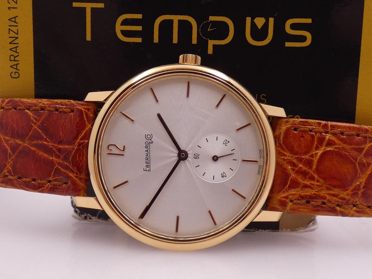 Eberhard gold clearance watch