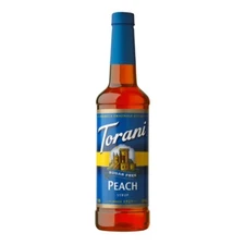 Torani Sugar Free Peach Flavoring Syrup, 25.4 fl oz New Upgrade