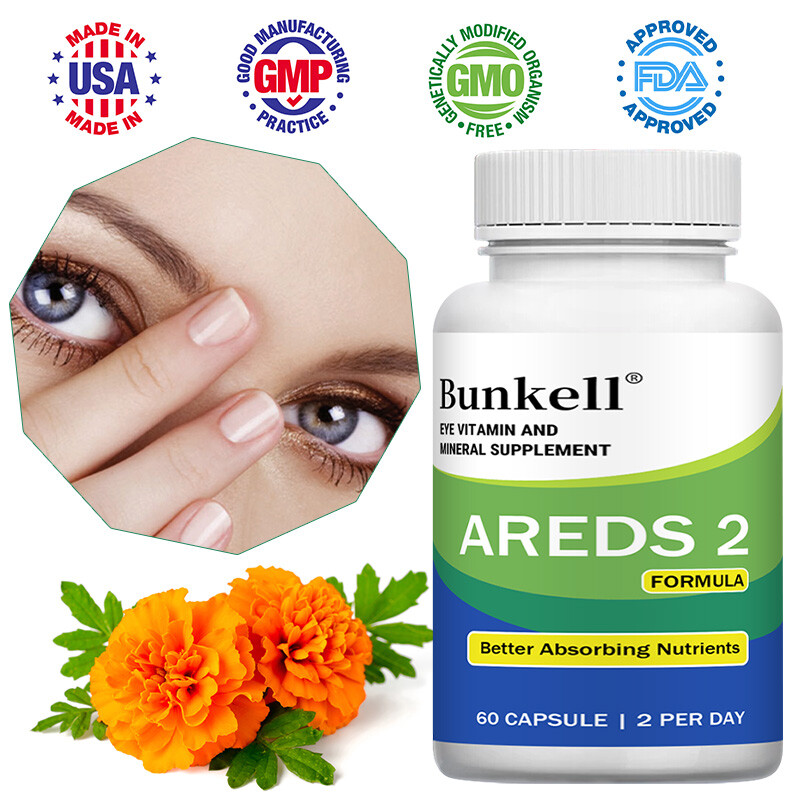 AREDS 2 Suplemento Vitamínico y Mineral para Ojos - 60 Piezas