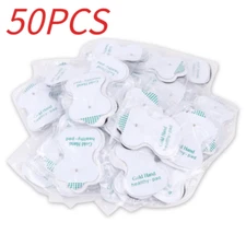 For Tens Unit Therapy Massager 50 X Snap On Replacement Electrode Pads Bulk