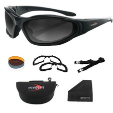 Sujetador Balboa Raptor Ii Intercambiable Marco Negro 3 Lentes201