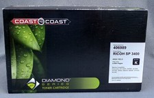Coast to Coast Diamond Black Toner Cartridge 406989 for Ricoh SP3400 NEW