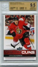 2012-13 Upper Deck Young Guns ROOKIE Jakob SILFVERBERG   BGS 9.5   #238 TRUE GEM