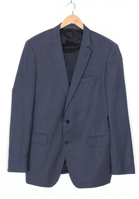 HUGO BOSS Huge6 / Genius5 Slim Fit Wool Suit Blazer Jacket Men