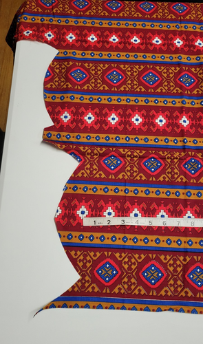Schwartz Liebman Textilien Stoff Vintage Azteken Südwesten Geometrisch Tribal LESEN - Bild 13 von 16