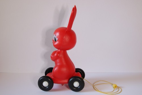 Vintage DMSZ plastic Hase made in Hungary Spielzeug 60er bis 80er RAR! - Bild 2 von 7