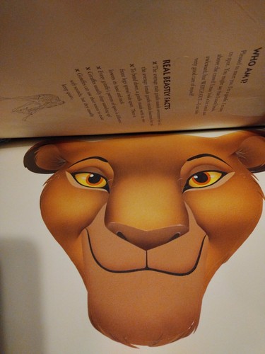 The Lion King Mask Book by Gina Ingoglia (1994, Book) - Picture 5 of 12