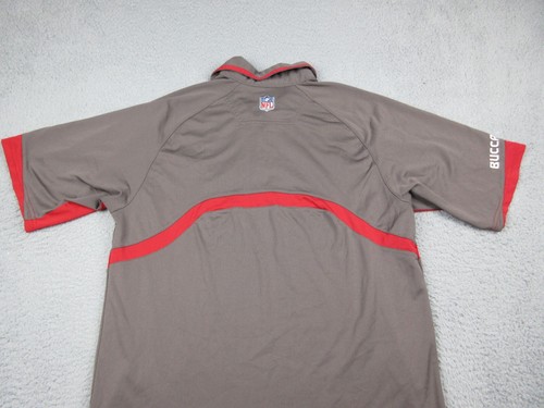 Tampa Bay Buccaneers Polo Shirt Mens Medium Brown Logo NFL Football Reebok - 第 12/13 張圖片