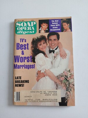 Soap Opera Digest May 30, 1989 With Address Label