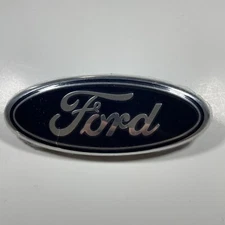 BLUE & CHROME 2005-2014 Ford F150 FRONT GRILLE/ TAILGATE 9 inch Oval Emblem 1PC
