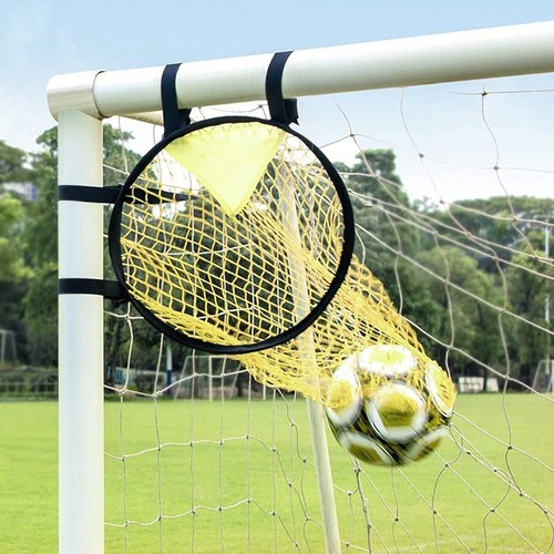 Confezione Da 2 Reti Da Calcio Gialle, Reti Da Calcio Con Cinghie Regolabili, Reti Da Calcio Per Tiro Al Bersaglio Reti Da Calcio Per Allenamento Di Precisione 45x60 Cm 87280944