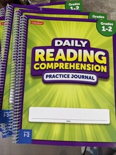 12 Lakeshore Daily Reading Comprehension Practice Journal Grades 1-2 New 