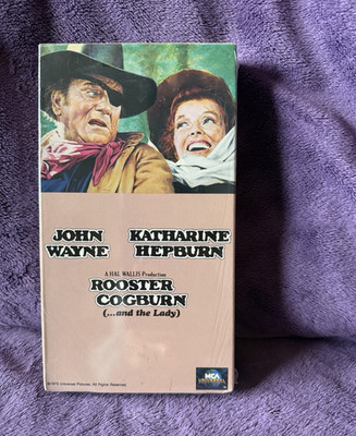 Rooster Cogburn (...and the Lady) VHS MCA Universal PG John Wayne Hepburn