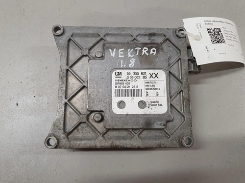 OPEL VECTRA C Motorsteuergerät ECU 55355631 1.80 Petrol 90kw 2006 28619640
