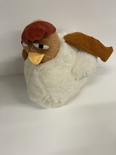 Chicken Stuffed Animal Plush Toy White Brown Yellow Soft Plush Purse