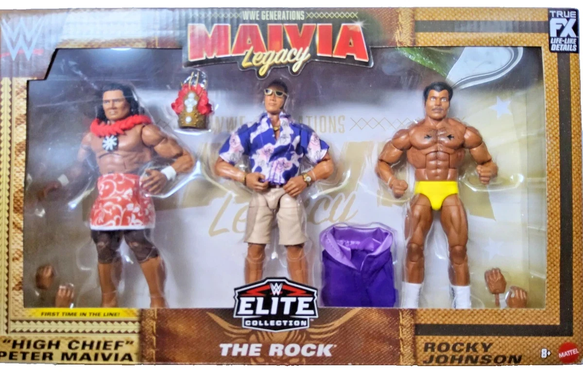 Rocky Johnson In Sports Action Figures for sale | eBay