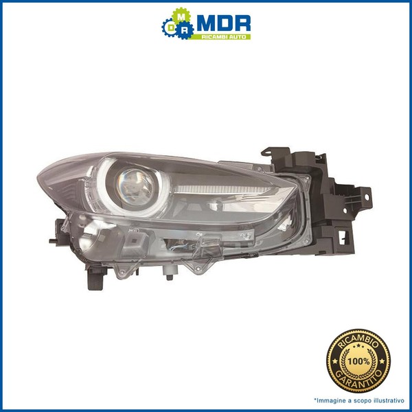 Scheinwerfer Projektor Vorne Rechts Parabel Schwarz Full LED - - Mazda 3 2017- >-image