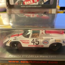 1/43 Spark Porsche 910 No45 Le Mans 24 Hours 1968 Collectables 17+
