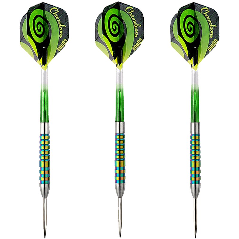 One80 Steel Darts Chameleon VHD Steeltip Dart Steeldart Regenbogenfarben 11690₽