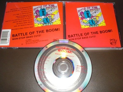 Battle Of The Boom CD 1990 Bass Old School Electro Dj Matrix Reesse