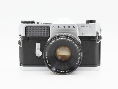 Canon Canonflex RM Filmkamera Super Canomatic R 50mm f1.8 Objektiv JAPAN【Selt...