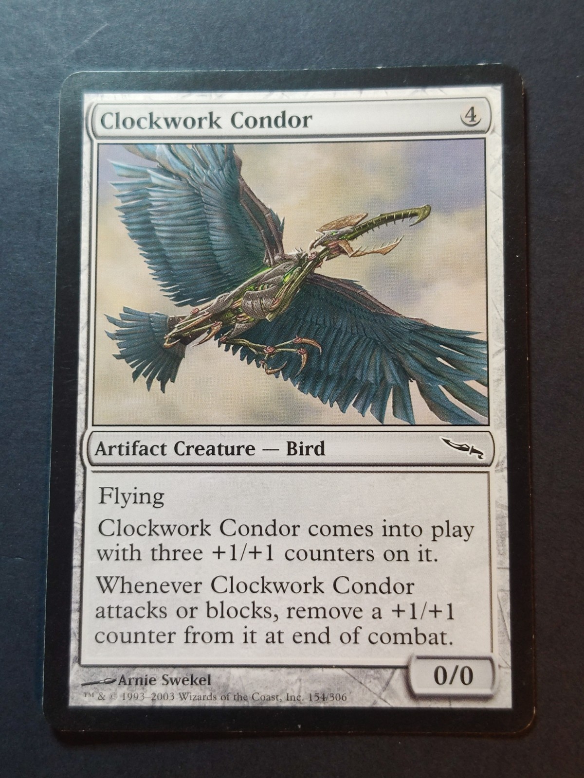 Clockwork Condor Mirrodin Regular MTG LP 