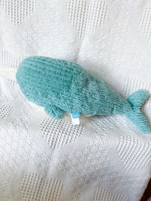 Manhattan Toy Company Narwhal Teal Plush Under The Sea Stuffed Animal 14  Arlo