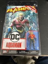 McFarlane Toys DC Page Punchers Aquaman Flashpoint 3  Action Figure & Comic Book